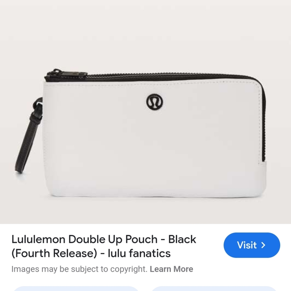 Lululemon double up pouch